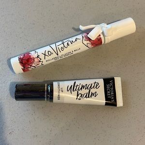 Victoria Secret Ultimate Lip Balm and XO roller ball set